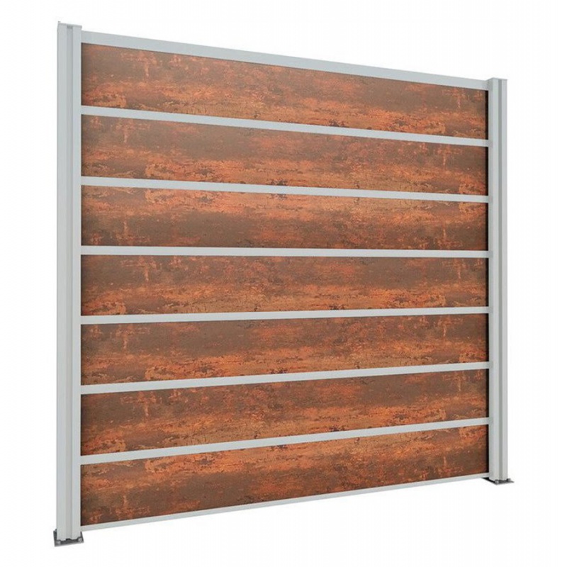 E-shop Gutta Guttafence premium laminát biela / antracit 2,02 x 1,86 m
