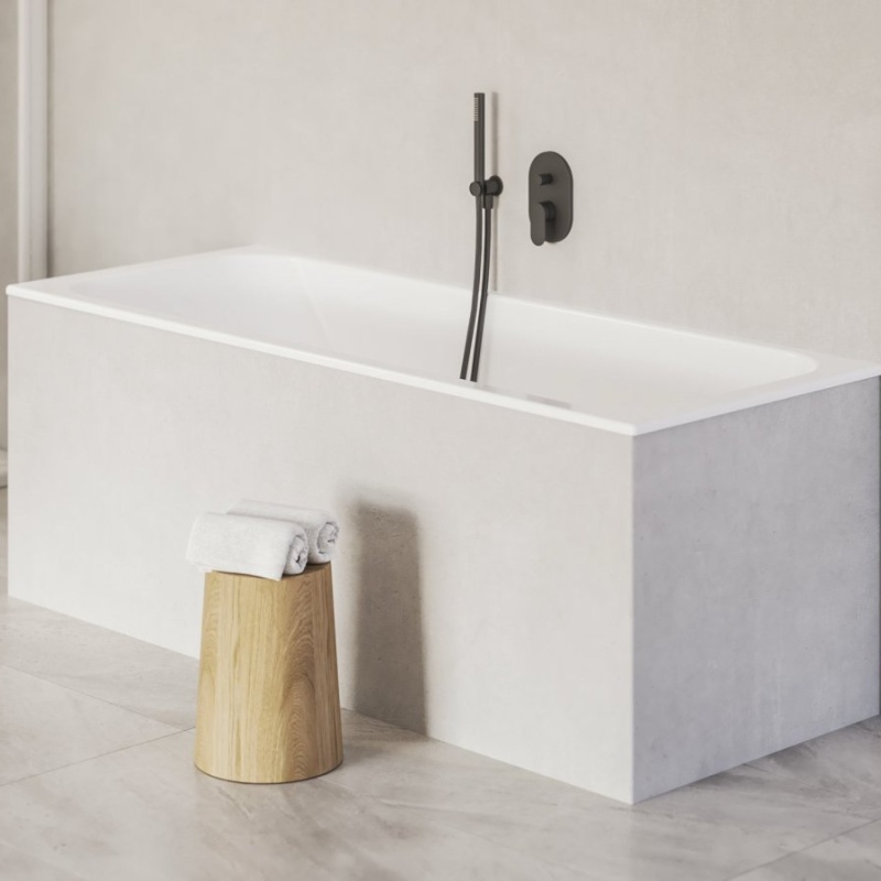 Ravak Vana Chrome slim 180x80 bílá