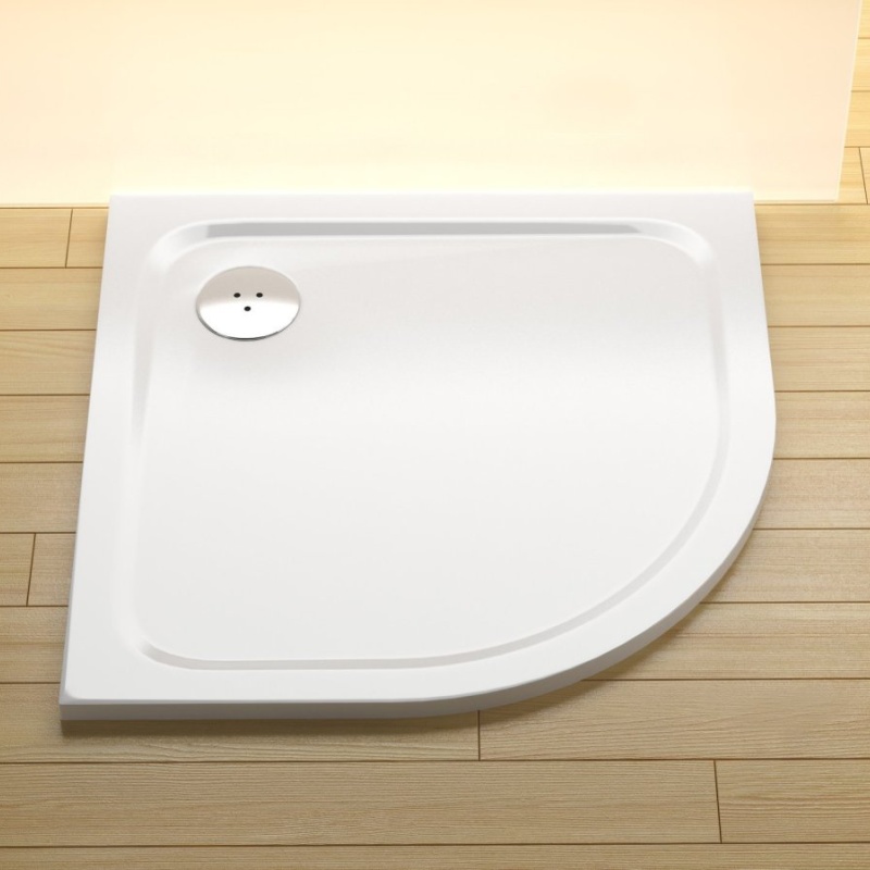 Ravak Vanička Elipso Pro Chrome 90x90 bílá