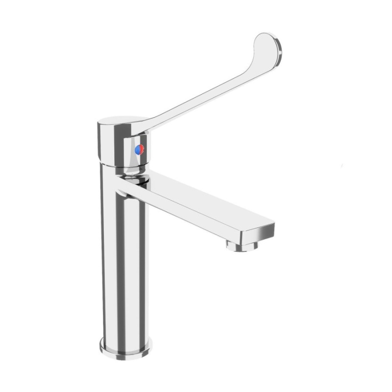 Ravak SF 014.00CR Umyvadlová stojánková baterie 230 mm, bez výpusti, chrom lesklý chrom