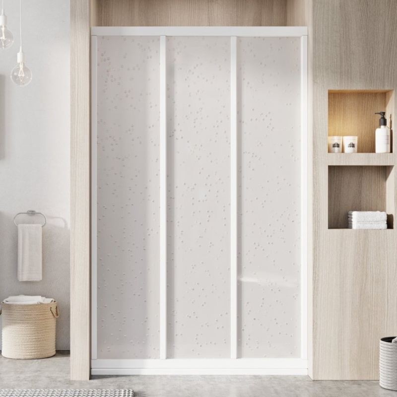 Ravak ASDP3 120 198, bílá+pearl bílá